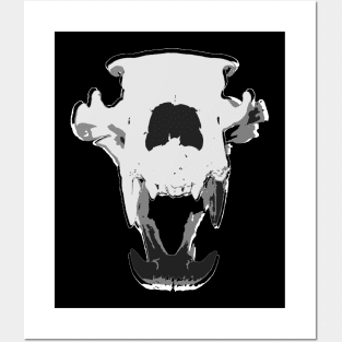 Wolf Skull Posters and Art